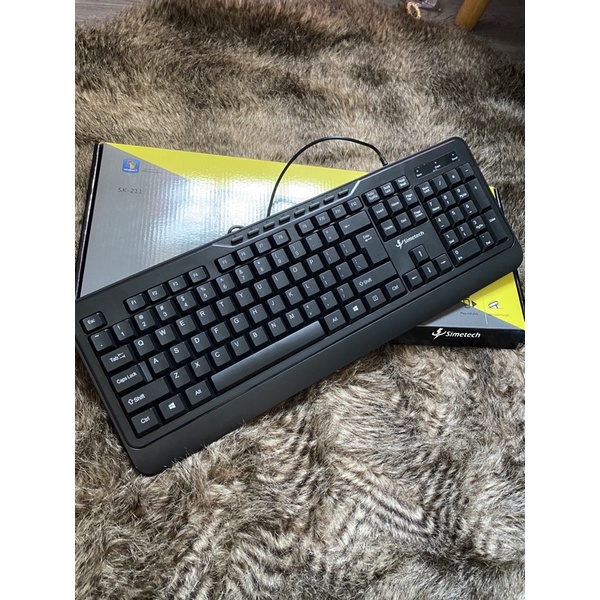 BÀN PHÍM MÁY TÍNH Simetech SK-211 Multi CÓ DÂY- Hàng Chính Hãng