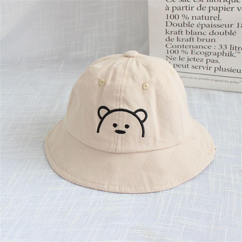 Mũ Bucket Chất Liệu Cotton Họa Tiết Hoạt Hình Thời Trang Xuân Hè Cho Bé