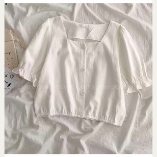 Áo Croctop cổ vuông CAMPO