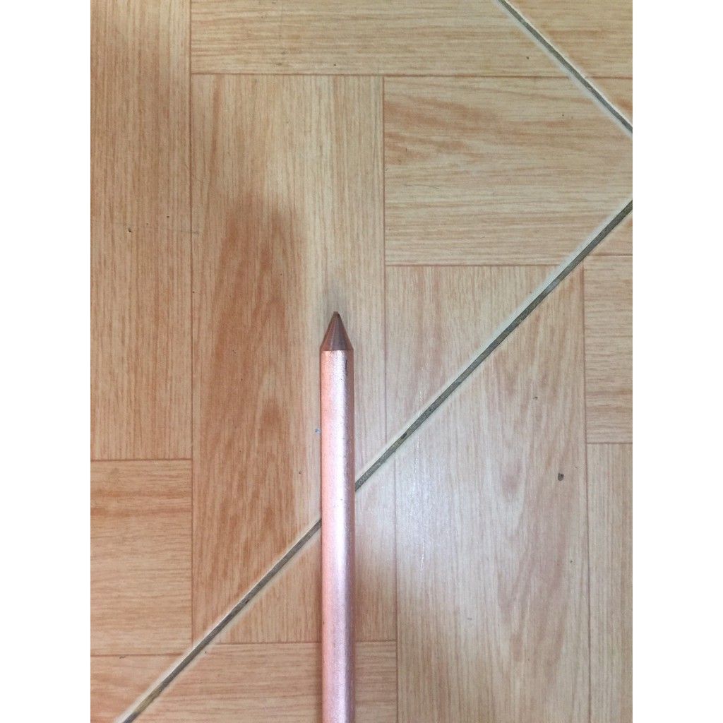 Kim thu sét mạ đồng phi 16 dài 1m