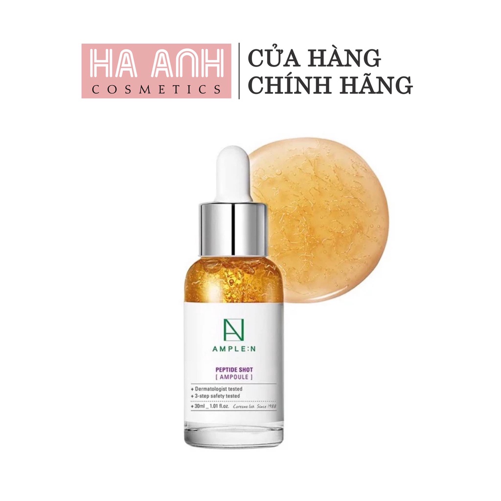 Tinh Chất Dưỡng Trắng, Tăng Độ Đàn Hồi Ample:n Peptide Shot Ampoule