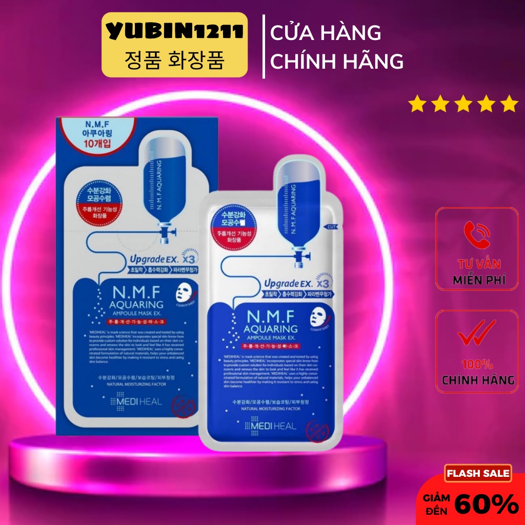 Mặt Nạ Mediheal N.M.F Aquaring Ampoule Mask EX