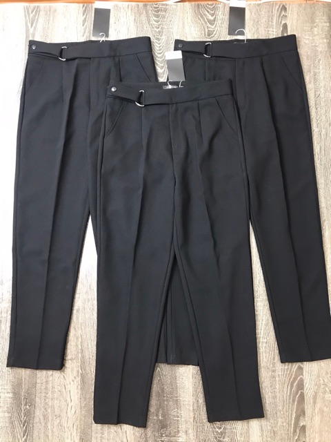 Quần baggy vải có đai D mã 666 ( ảnh thật - nhận hàng k ưng hoàn tiền) | BigBuy360 - bigbuy360.vn