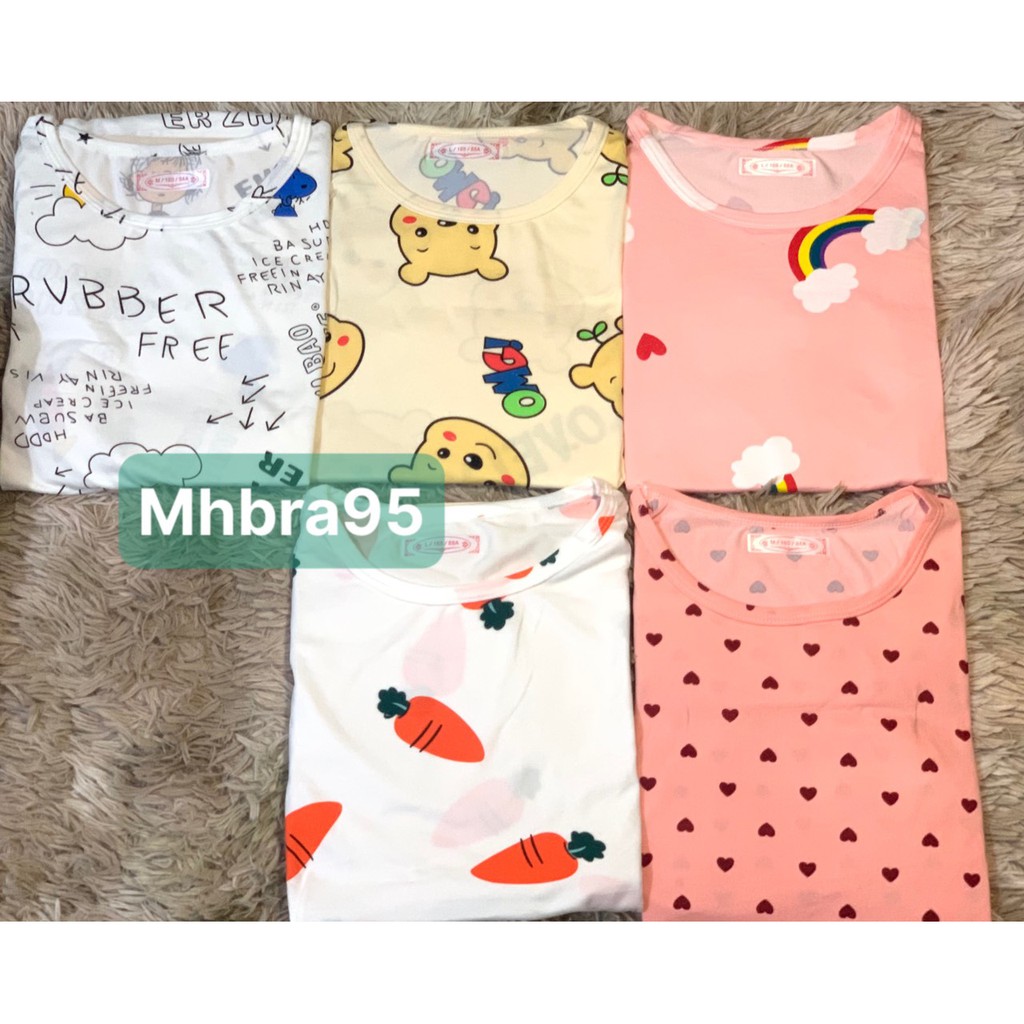 Váy ngủ dáng dài cộc tay phong cách Hàn Quốc- Hàng loại 1 | BigBuy360 - bigbuy360.vn