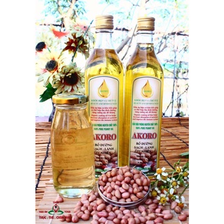 Dầu đậu phộng Akoro 500 ml
