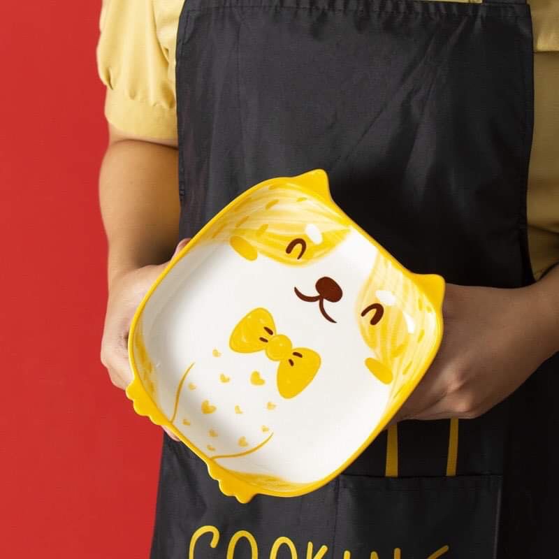 Chén Dĩa Dễ Thương, Đĩa Sứ decor Bát Ăn Cơm, Chén Sứ đẹp Đĩa hình thú cực đẹp