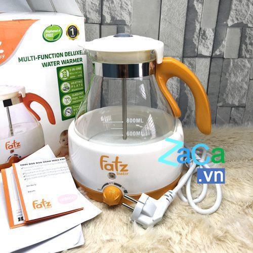 GIẢM Máy hâm nước pha sữa Fatzbaby FB3005sl có nhiệt kế 800ml