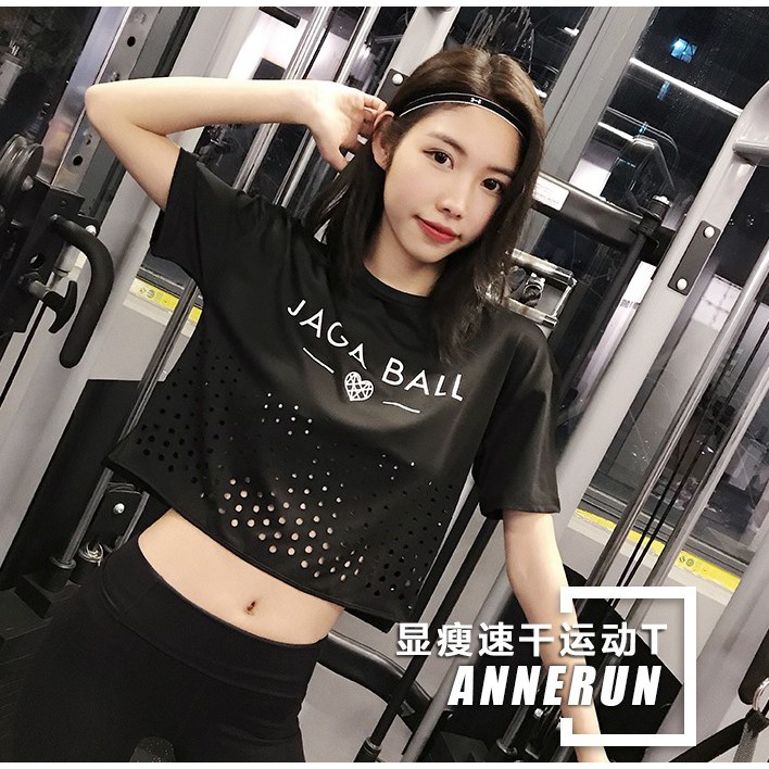 (Hà Nội) Áo thun phông ngắn thể thao nữ Beehe (Đồ tập gym,yoga) II VIỆT NAM