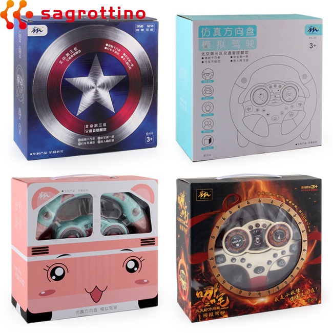 Đồ Chơi Mô Phỏng Vô Lăng Xe Hơi Có Đèn Và Nhạc Giáo Dục Cho Trẻ Em