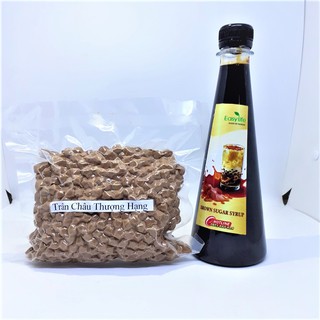 Set Sữa Tươi Trân Châu Đường Đen Easy Life