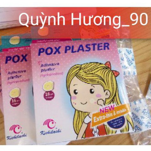 Miếng dán Pox Plaster hộp 16 miếng