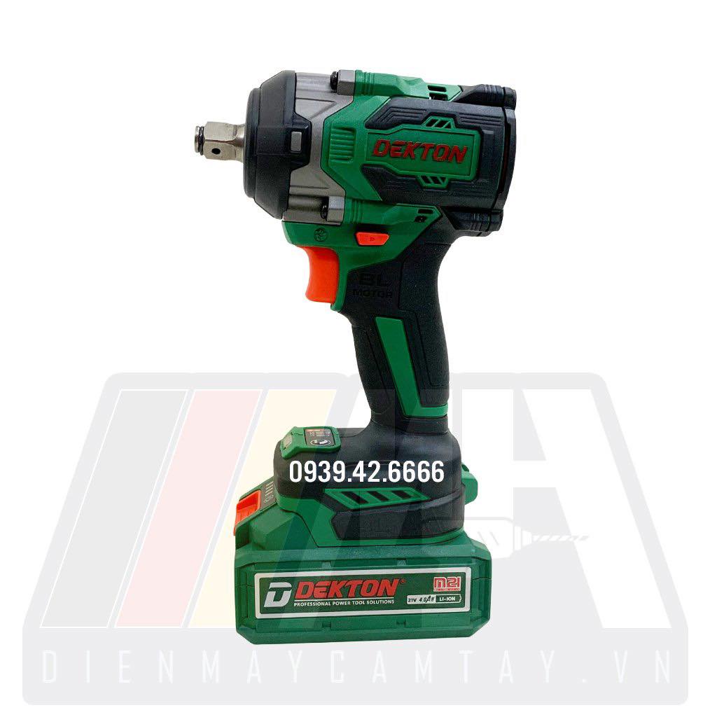 Máy Siết Bulong Dùng Pin Dekton M21-IW520NCP - Lực Siết 520Nm - Motor Brushless
