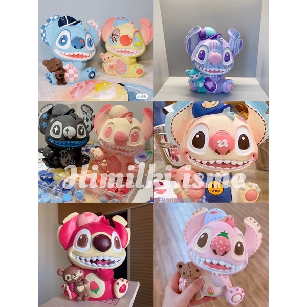 Ống heo Stitch tô tượng Stitch