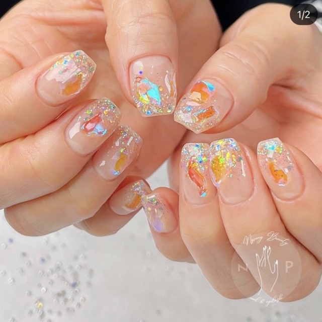 Đá nail, đá thạch thuỷ tinh nail