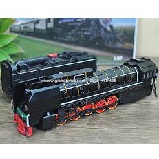 Mô Hình Sắt Đầu Tàu Hỏa Classic Xe Lửa Than Đá Và Toa Than Tỉ Lệ 1:87 - 7779d