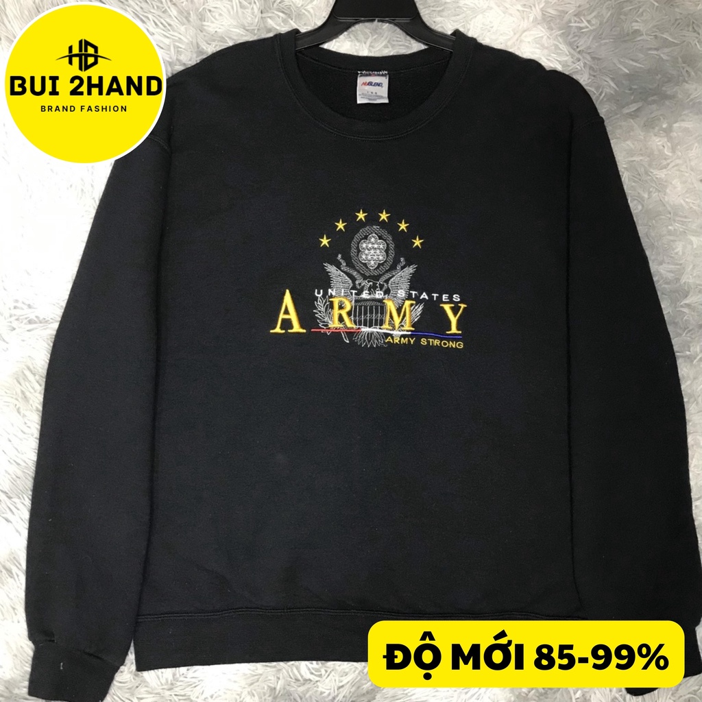 Áo sweater 2hand chọn mẫu, Áo secondhand Under form rộng Unisex chất đẹp độ mới trên 85%