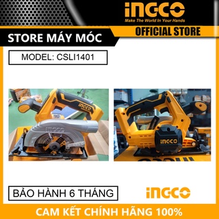 Máy cưa đĩa tròn dùng pin lithium 20v ingco csli1401- hàng chính hãng