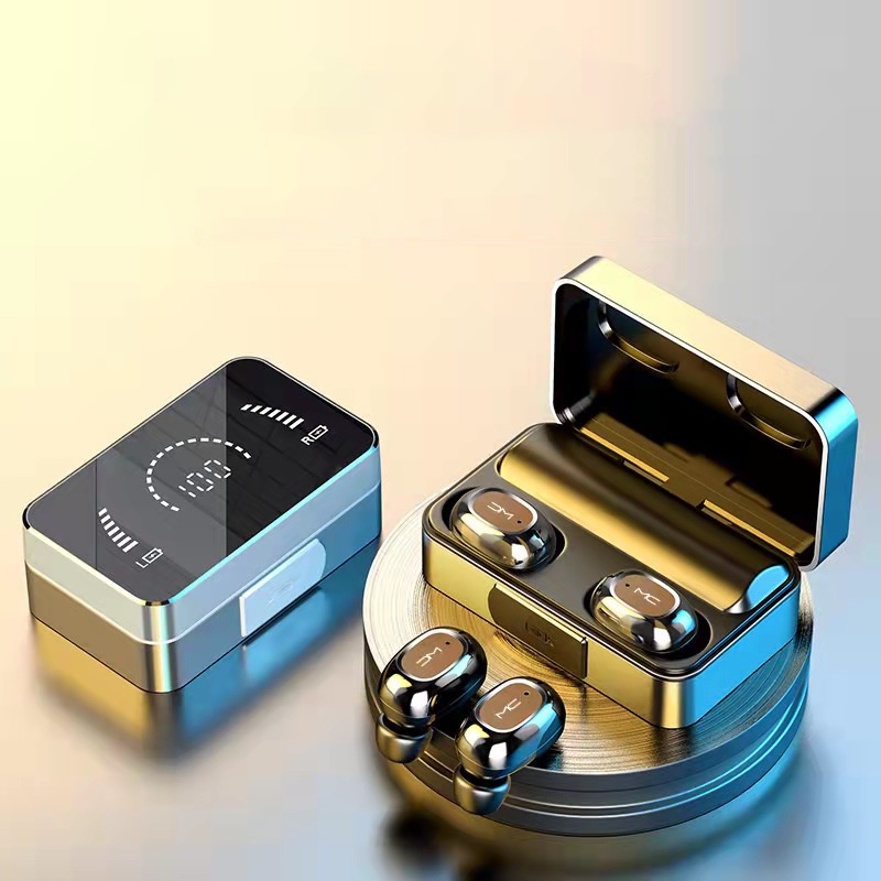 tai nghe nhét tai Bluetooth không dây gaming Chống Ồn chơi game iphone ko dây cho IPhone Samsung xiaomi android #24