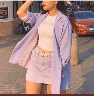 Áo vest tím nữ( kèm hình thật)