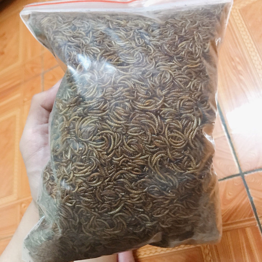 Sâu rang gói 200g cho Hamster, thức ăn bổ dưỡng cho Hamster,sâu khô cho hamster