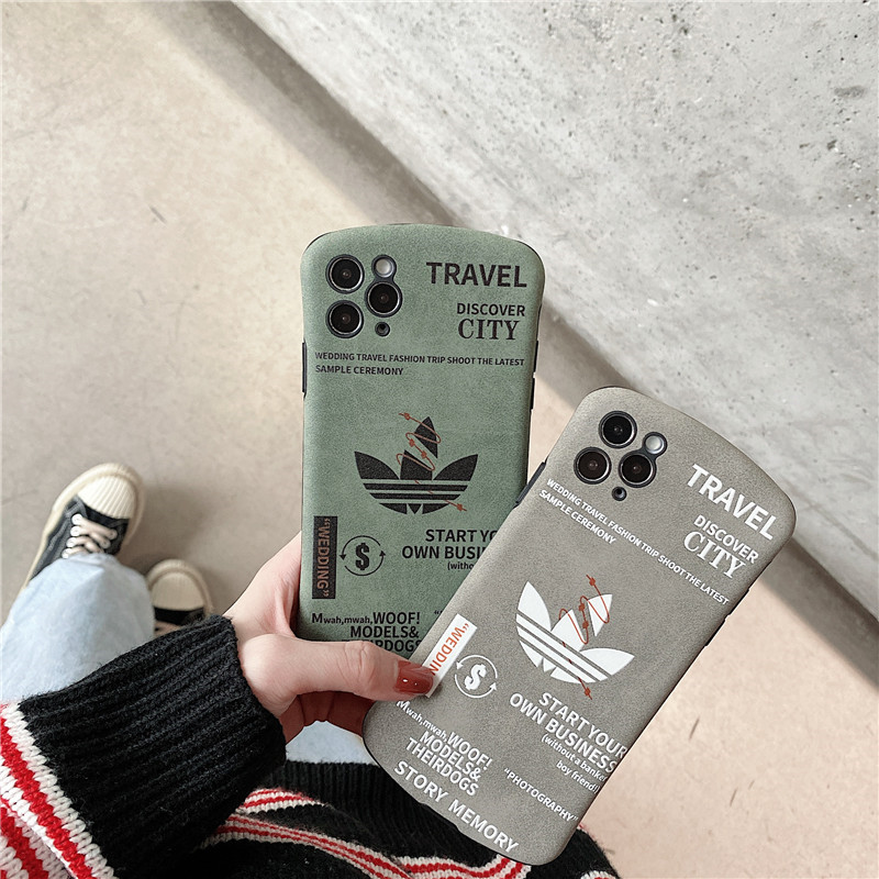 ADIDAS Ốp Lưng Màu Nước Cho Điện Thoại Iphone 12 11 Pro Max 6 6s 7 8 Plus Iphone X Xs Max Xr Se 2020