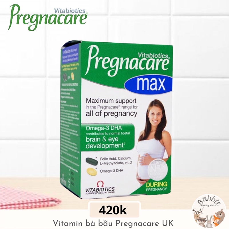 Vitamin tổng hợp bà bầu Pregnacare Max Anh