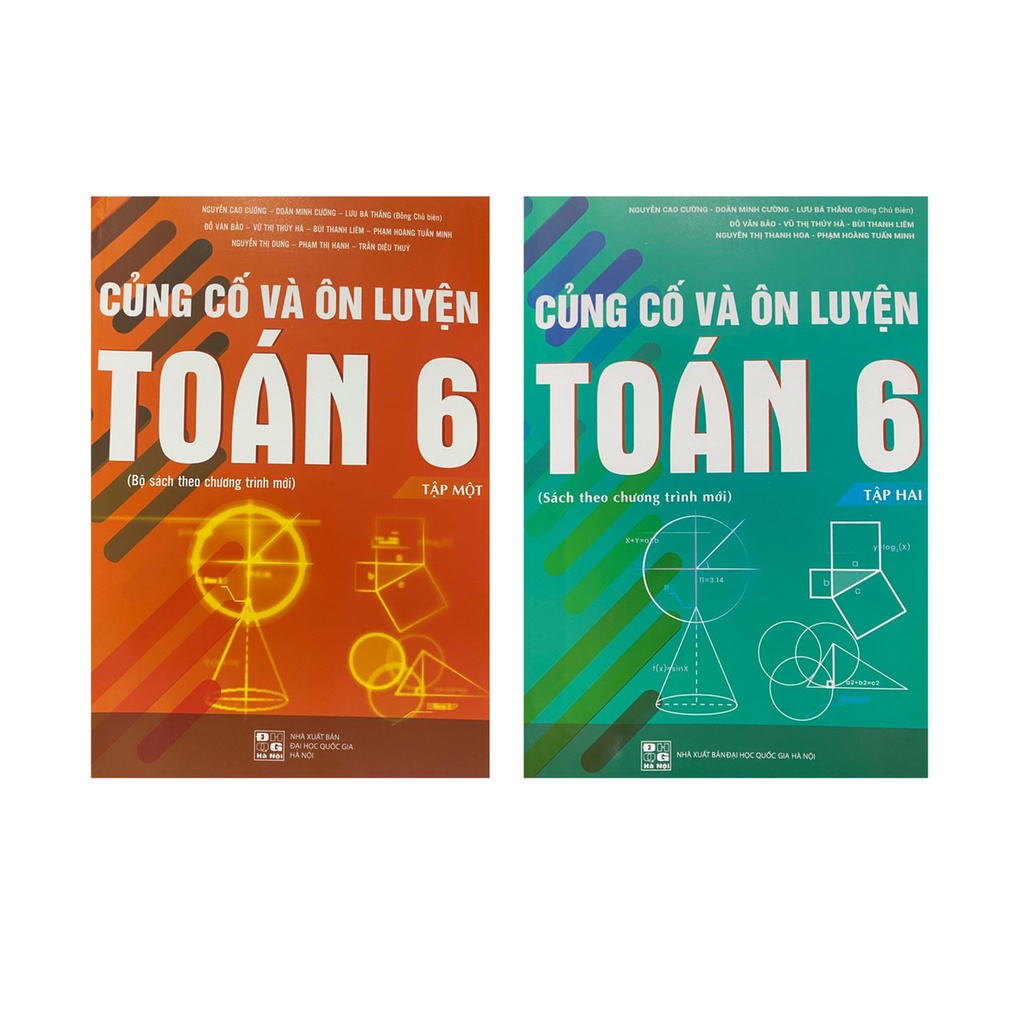 Sách - Combo Củng cố và ôn luyện toán 6