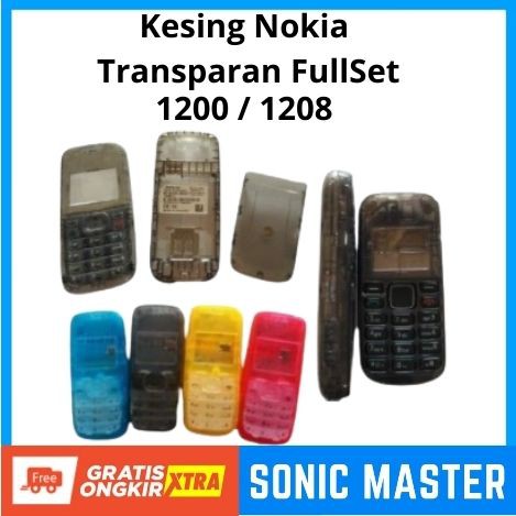 Ốp Lưng Trong Suốt Cho Điện Thoại Nokia 1200 / 1208