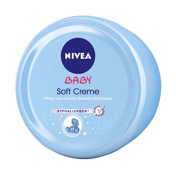 [Bố bỉm sữa 9x] Kem dưỡng da Nivea Baby Solf creme
