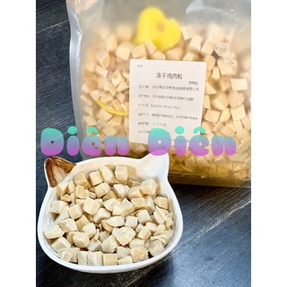 Gà viên sấy lạnh cho cún mèo 500g
