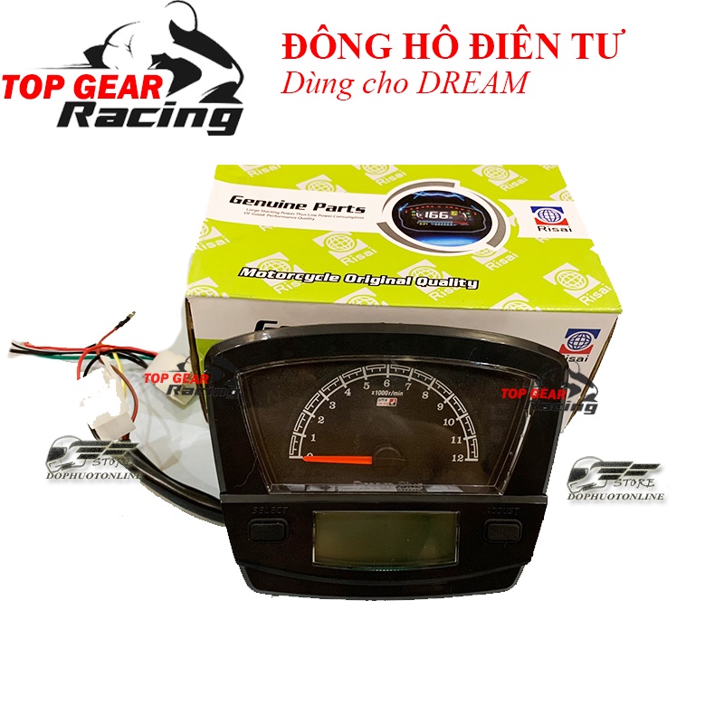 Đồng Hồ Điện Tử Dream Kiểu Uma Plus Lắp Như Zin &lt;TOPGEAR&gt;