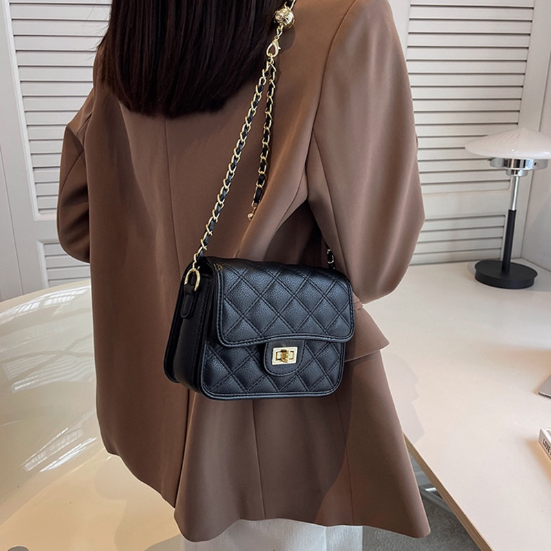 Túi Đeo Chéo Hình Vuông Cỡ Nhỏ Đính Hạt Thời Trang Cho Nữ