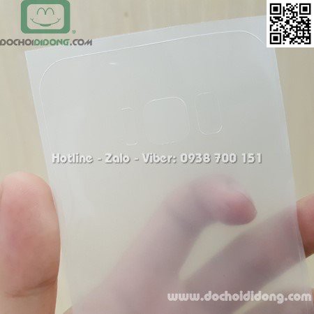 Miếng dán skin Samsung S8 Zacase