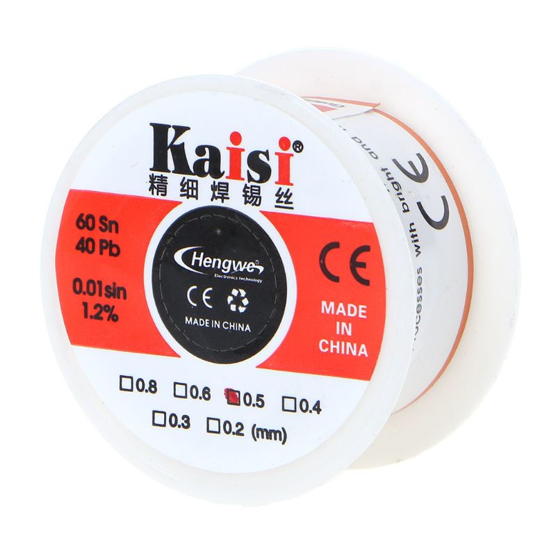 Cuộn Dây Hàn 0.5mm Lõi Thiếc 60 / 40Mm