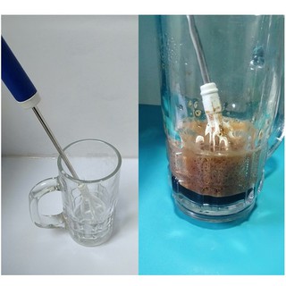 Cây đánh bọt cafe inox đánh trứng