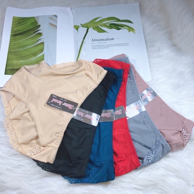 Quần lót Sister hood 723 F viền ren thun lạnh thoáng mát