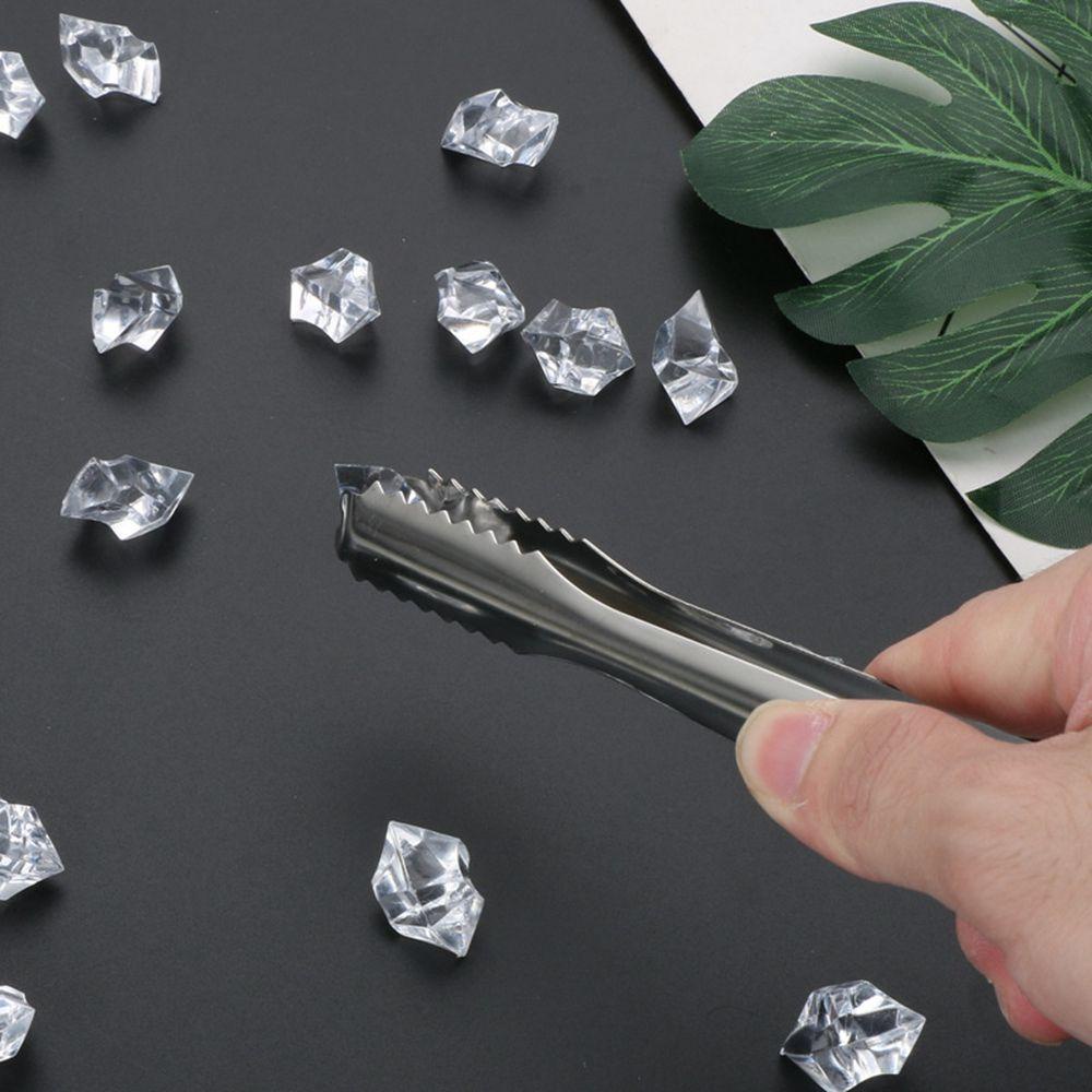 YIYU Kẹp Gắp Đá Chống Dính Có Răng Dùng Cho Tiệc Nướng Bbq Ngoài Trời