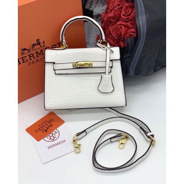 Túi Xách Nữ HM cao cấp da Gạo ,Da rắn size 20 hàng loại 1 TX16