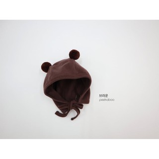 Mũ gấu bông cho bé WONWON PEEKABOO