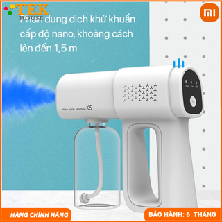 HOẢ TỐC - Máy phun khử trùng Nano AG+ K5 - Phun khử khuẩn Nano  - Máy xịt khuẩn Nano Spray Machine K5