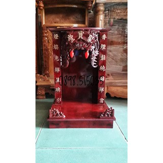 Bàn thờ thần tài ông địa, khắc chữ 36 x 48cm