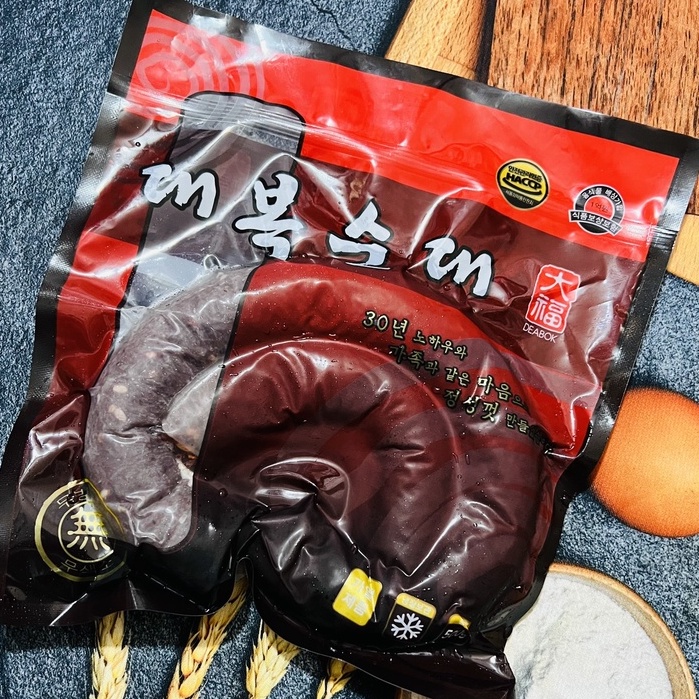 LÒNG HEO NHỒI NẾP SUNDAE DAESANG HÀN QUỐC 500G