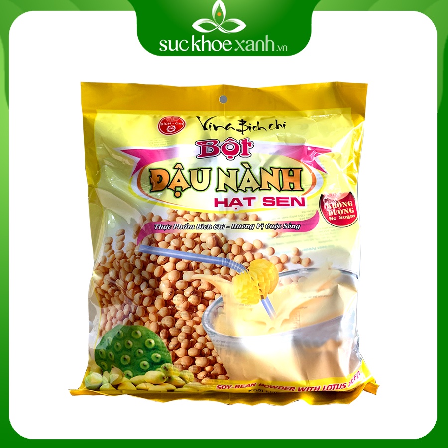 Bột đậu nành hạt sen không đường Bích Chi 300g