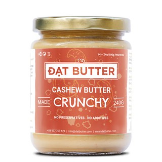 BƠ HẠT ĐIỀU CÓ HẠT ĐẠT BUTTER