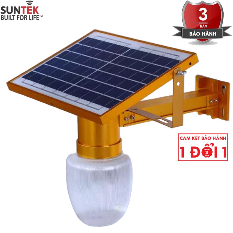 Đèn Năng Lượng Mặt Trời Trang Trí Sân Vườn SUNTEK LED Solar Light JD-9908 10W - Hàng Chính Hãng - Bảo hành 3 năm 1 đổi 1