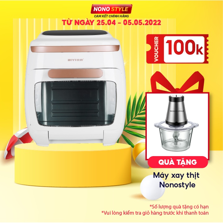 [Mã ELHADEV giảm 4% đơn 300K] Lò nướng chân không BIYI AF602A 11L 2000W, Bảo Hành 12 Tháng