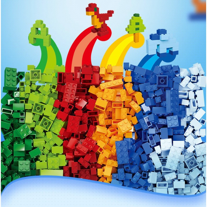 MÔ HÌNH BỘ LẮP GHÉP LEGO SIÊU TRÍ TUỆ 500 CHI TIẾT SIÊU ĐẸP