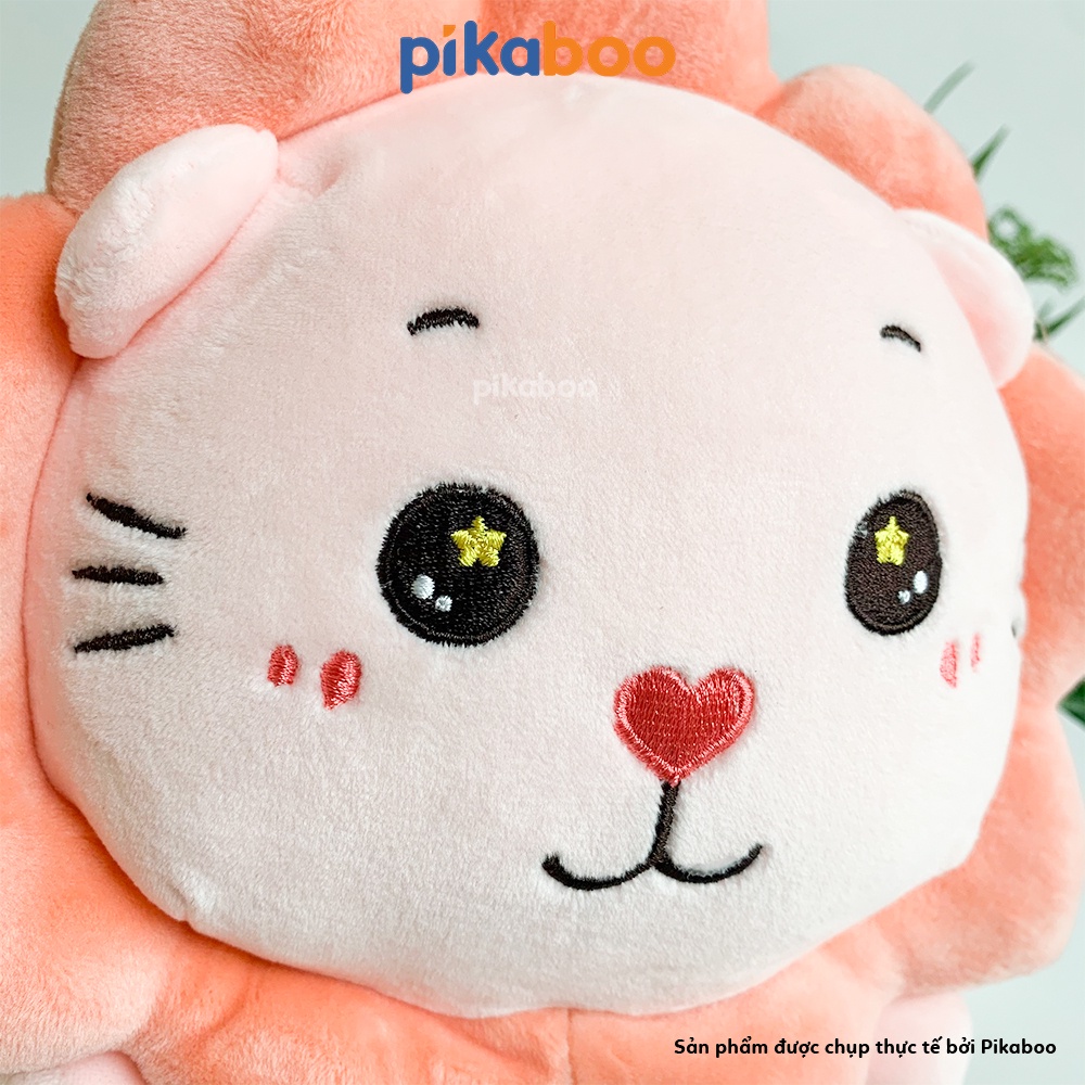 Gấu bông sư tử hoạt hình dễ thương cao cấp Pikaboo co giãn mềm mịn siêu đáng yêu cho bé ôm cực thích