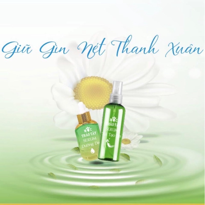 COMBO 1serum tái tạo da & 1serum dưỡng da Mộc Thảo Tây | BigBuy360 - bigbuy360.vn