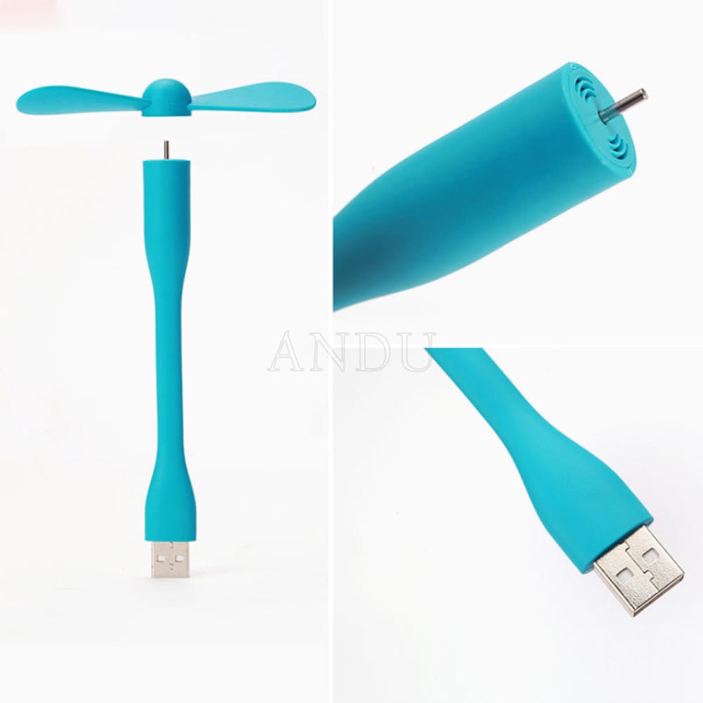 Quạt Mini USB 2 Cánh Siêu Mát, Cắm Laptop Sạc Dự Phòng Siêu Tiện L200ợi